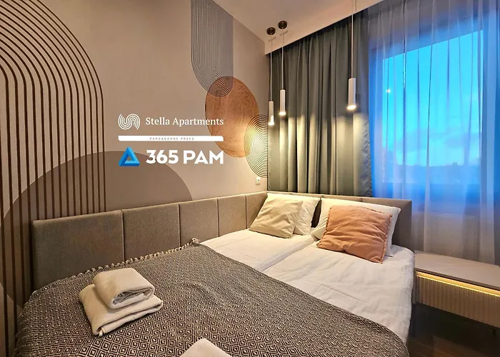Wiatrem I Piaskiem- 6-Osobowy Apartament Z Garazem I Klimatyzacja Przy Morzu - 365Pam