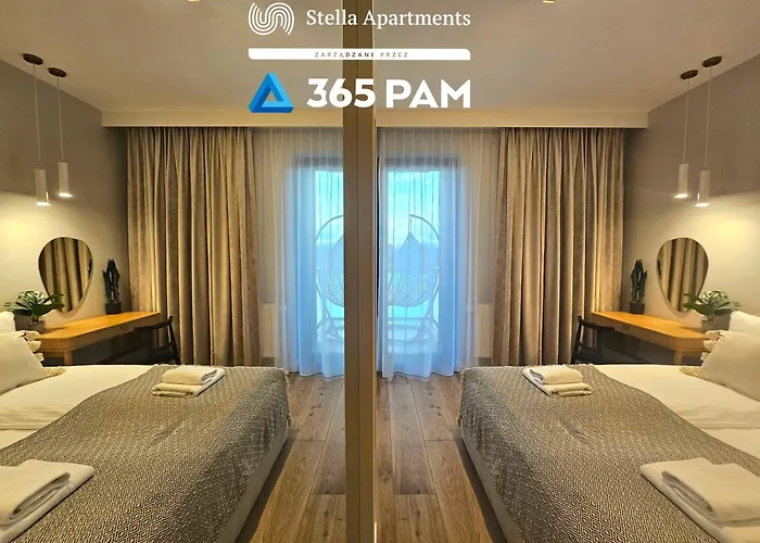 Wiatrem I Piaskiem- 6-Osobowy Apartament Z Garazem I Klimatyzacja Przy Morzu - 365Pam