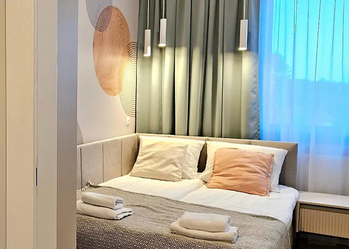 Wiatrem I Piaskiem- 6-Osobowy Apartament Z Garazem I Klimatyzacja Przy Morzu - 365Pam