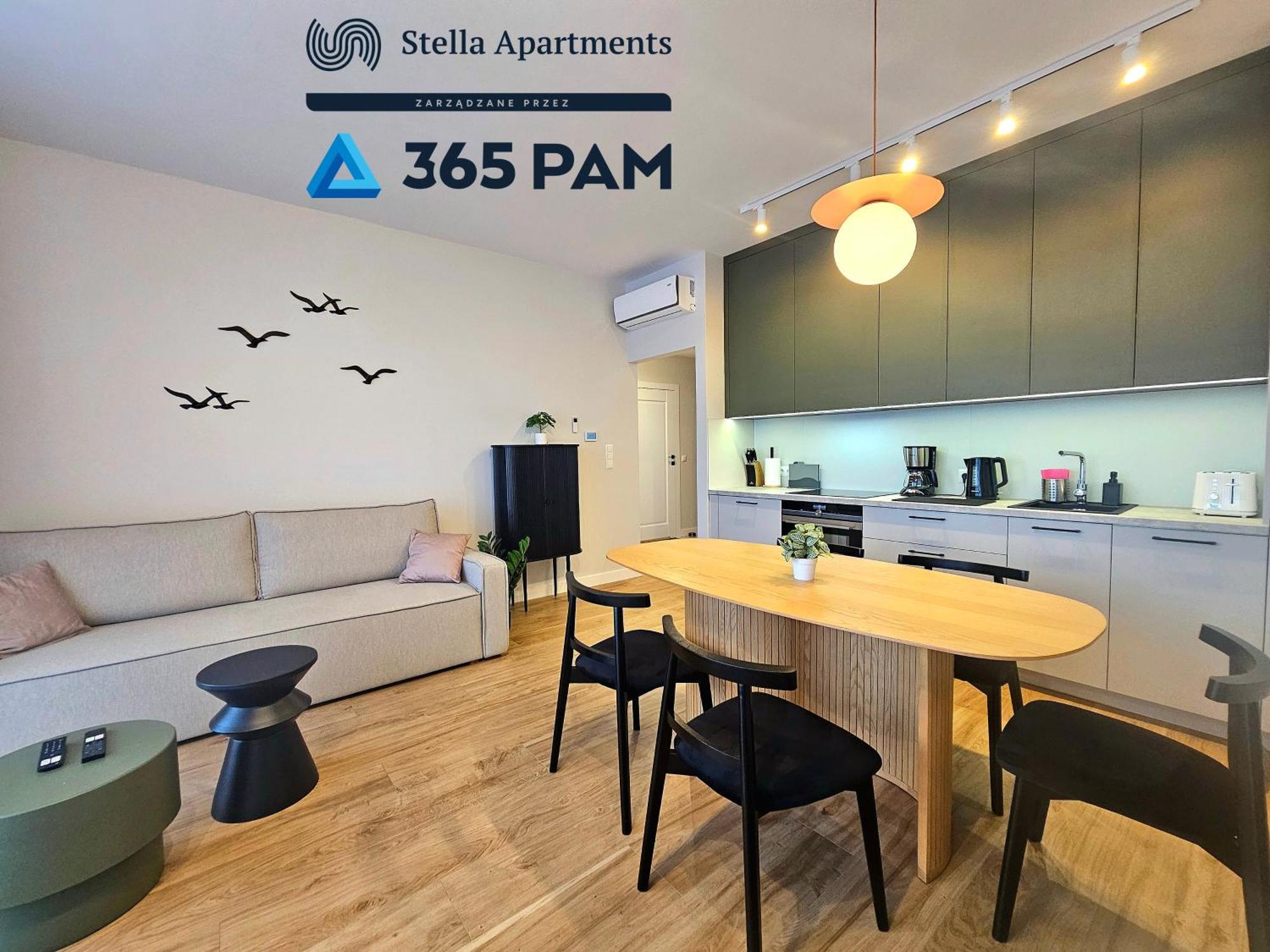 Apartment Wiatrem I Piaskiem- 6-osobowy Z Garazem I Klimatyzacja Przy Morzu - 365pam
